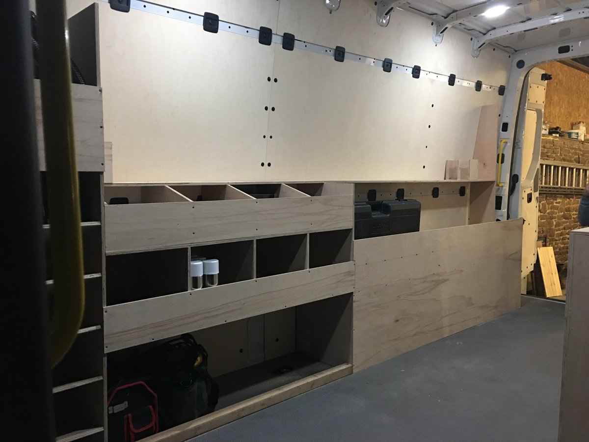 An image of custom van racking panelling monmouthshire  goes here.